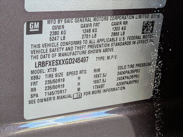 Used 2016 Buick Envision Premium AWD/4WD image 17