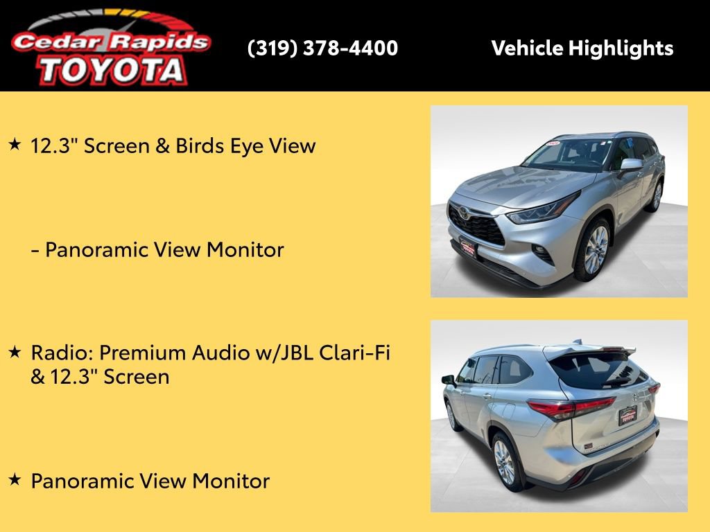Certified 2021 Toyota Highlander Limited AWD/4WD image 33