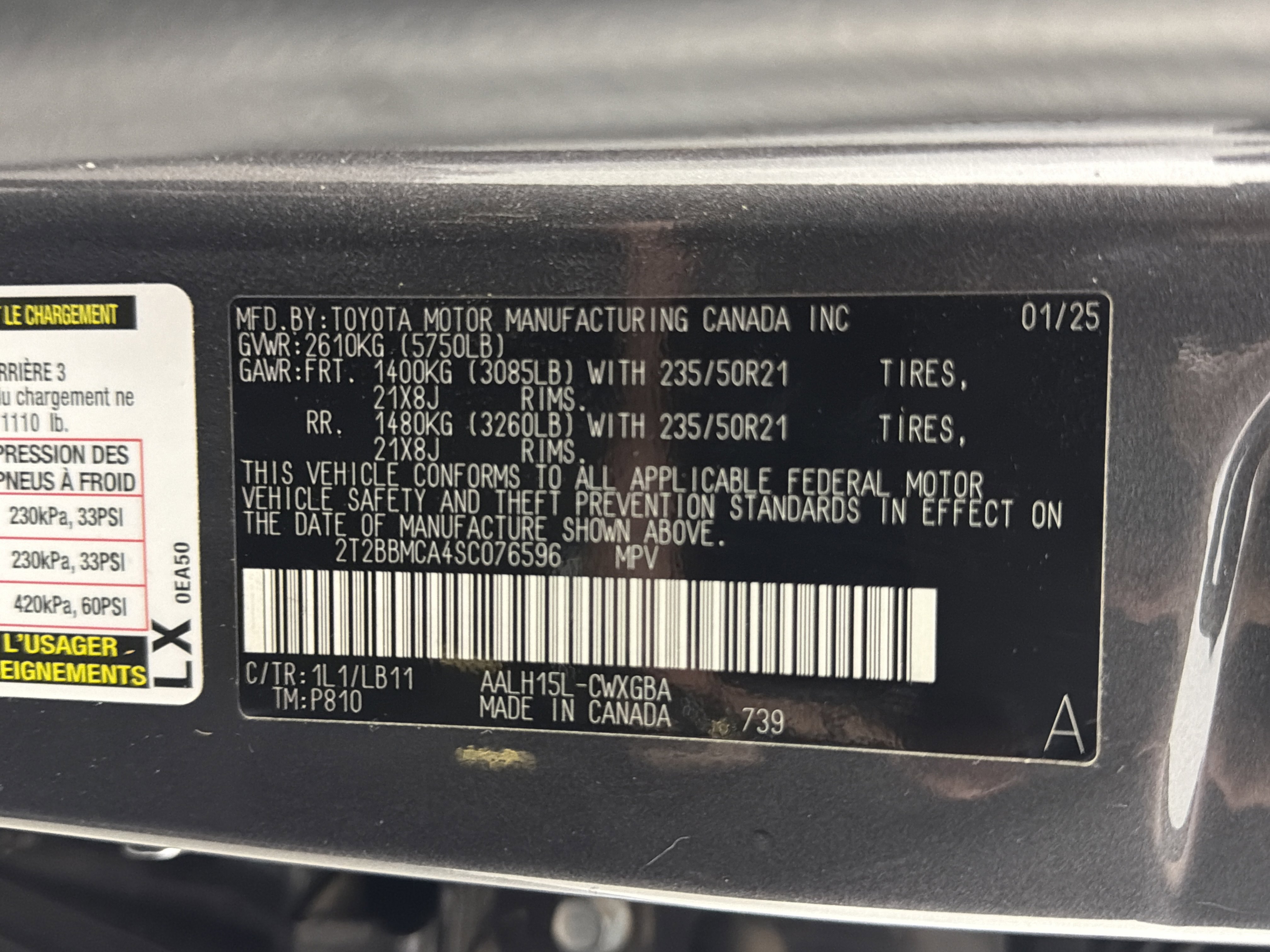 Used 2025 Lexus RX 350 w/ Convenience Package image 25