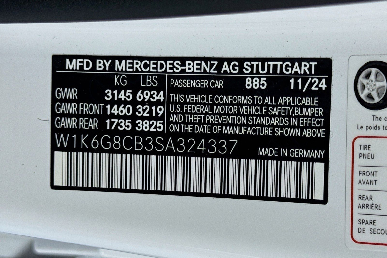 New 2025 Mercedes-Benz S 63 AMG S image 30