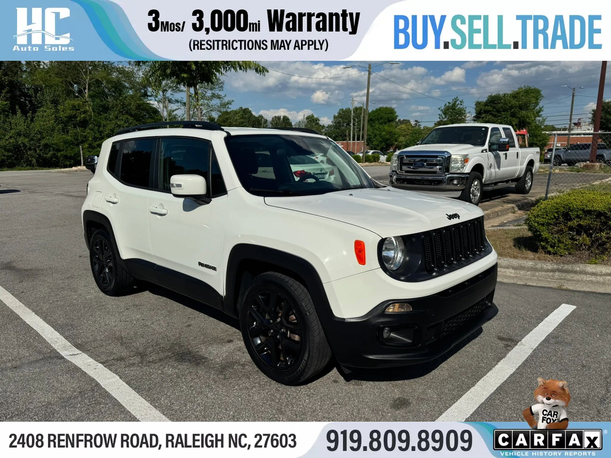 Used 2018 Jeep Renegade Altitude w/ UConnect 8.4 Nav Group FWD image 7