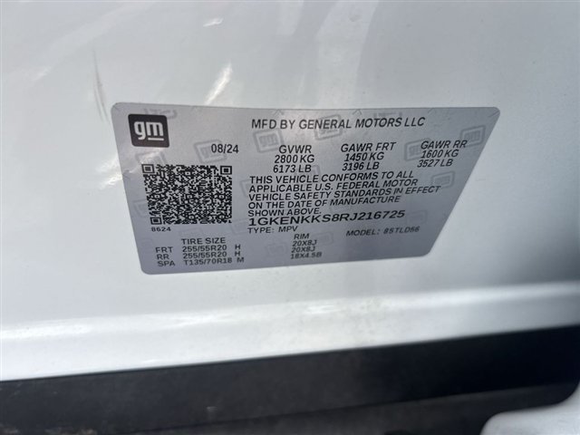 Certified 2024 GMC Acadia Elevation w/ LPO, Floor Liner Package FWD image 33
