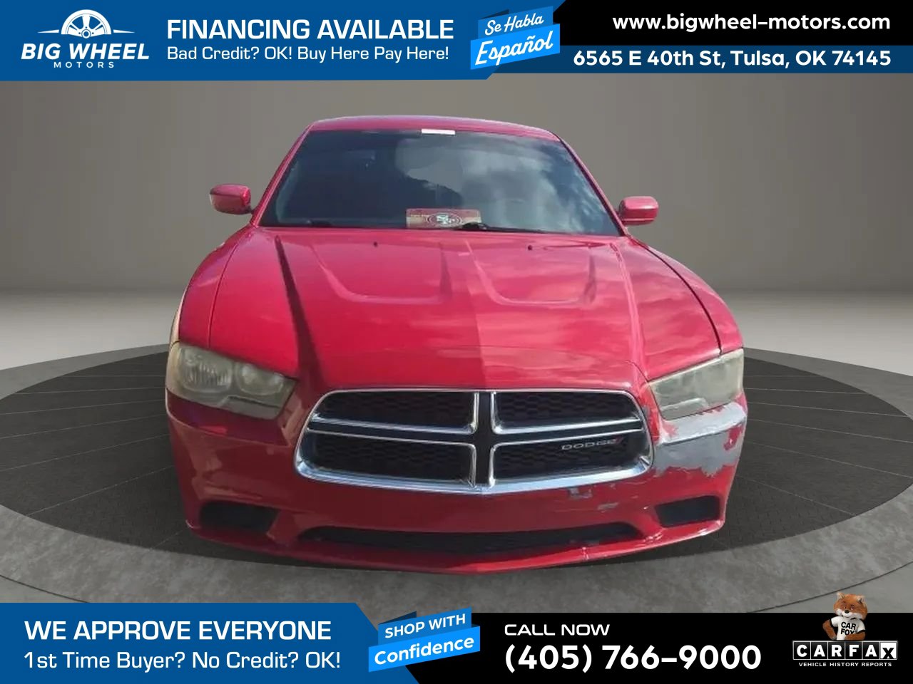 Used 2013 Dodge Charger SE RWD image 3