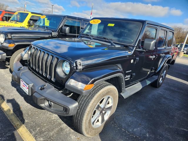 Used 2021 Jeep Wrangler Unlimited Sahara AWD/4WD image 1