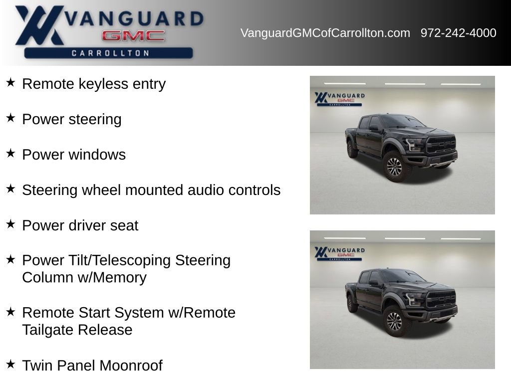 Used 2017 Ford F150 Raptor w/ Equipment Group 802A Luxury image 10