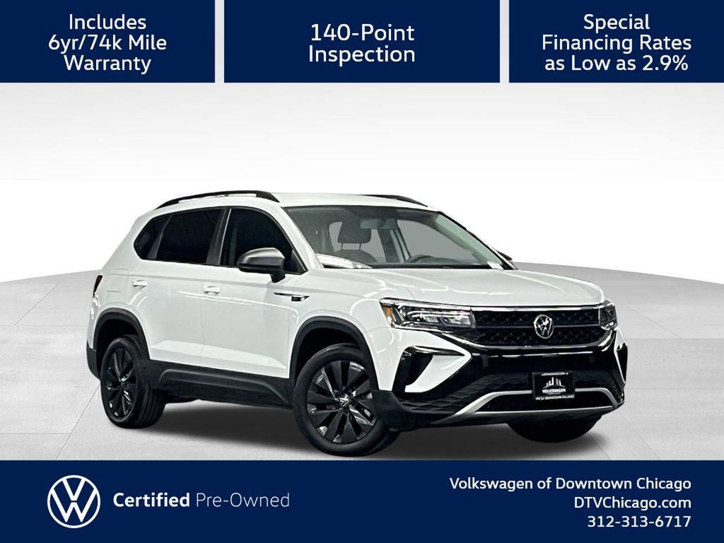 Certified 2022 Volkswagen Taos S image 1