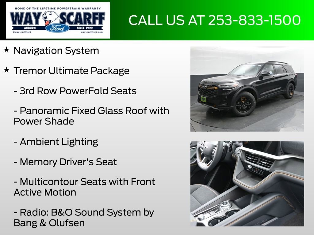 New 2026 Ford Explorer Tremor w/ Tremor Ultimate Package image 6