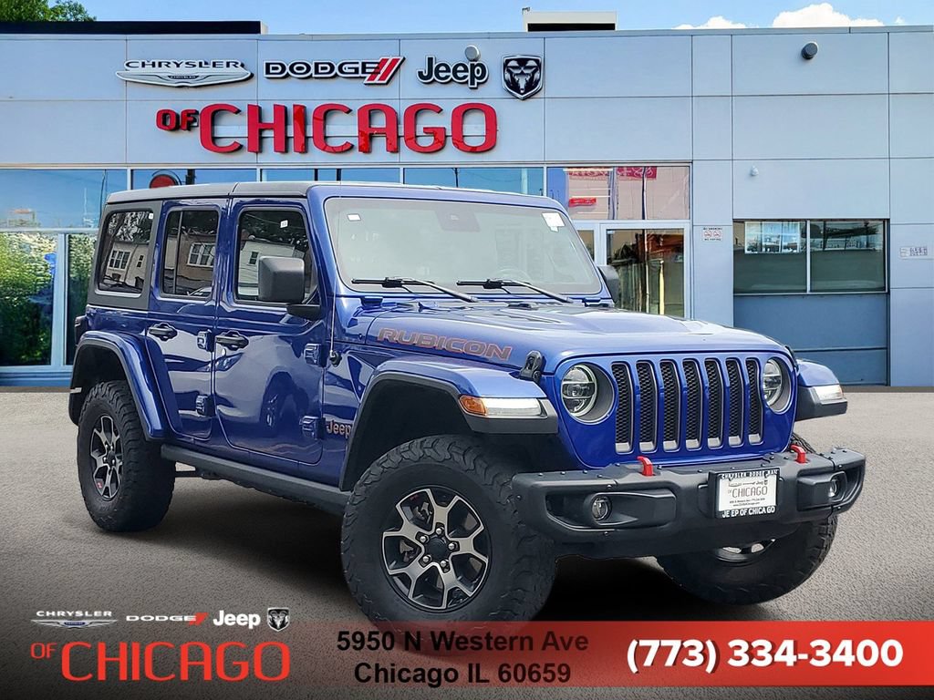 Certified 2019 Jeep Wrangler Unlimited Rubicon AWD/4WD image 1