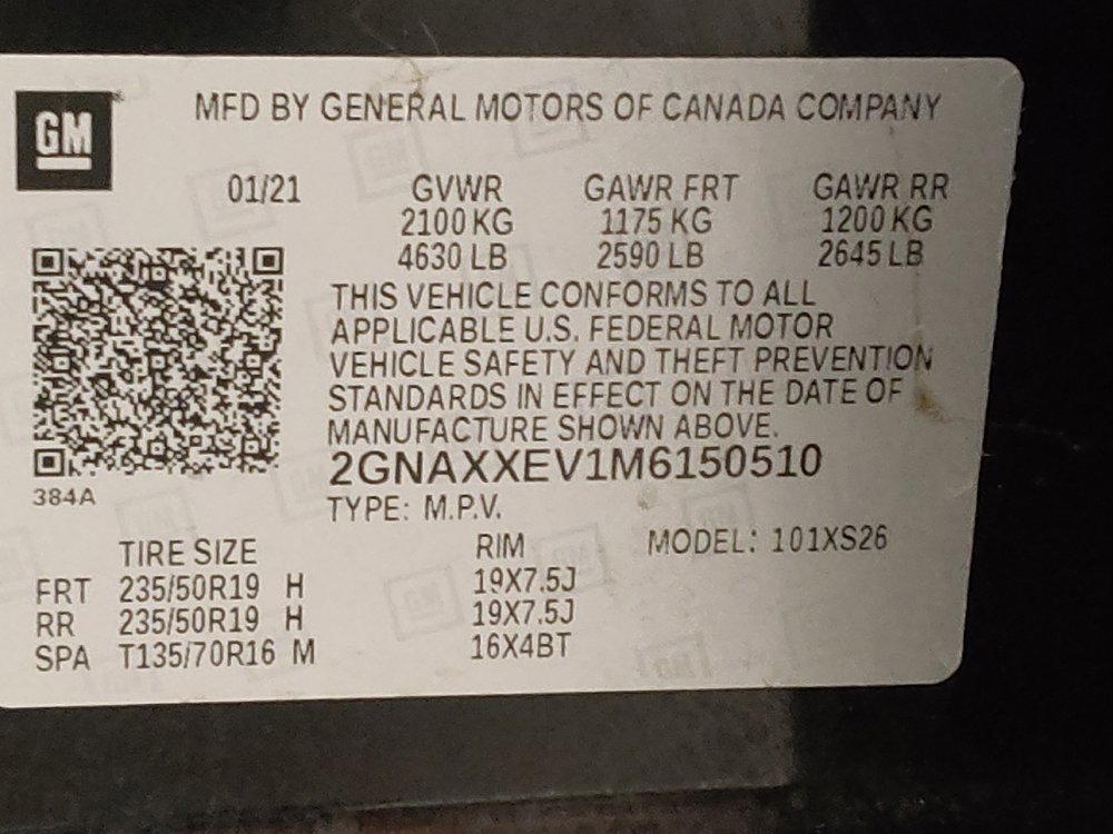Used 2021 Chevrolet Equinox Premier AWD/4WD image 33