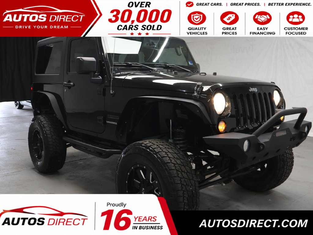 Used 2017 Jeep Wrangler Sport w/ Quick Order Package 24S AWD/4WD image 1