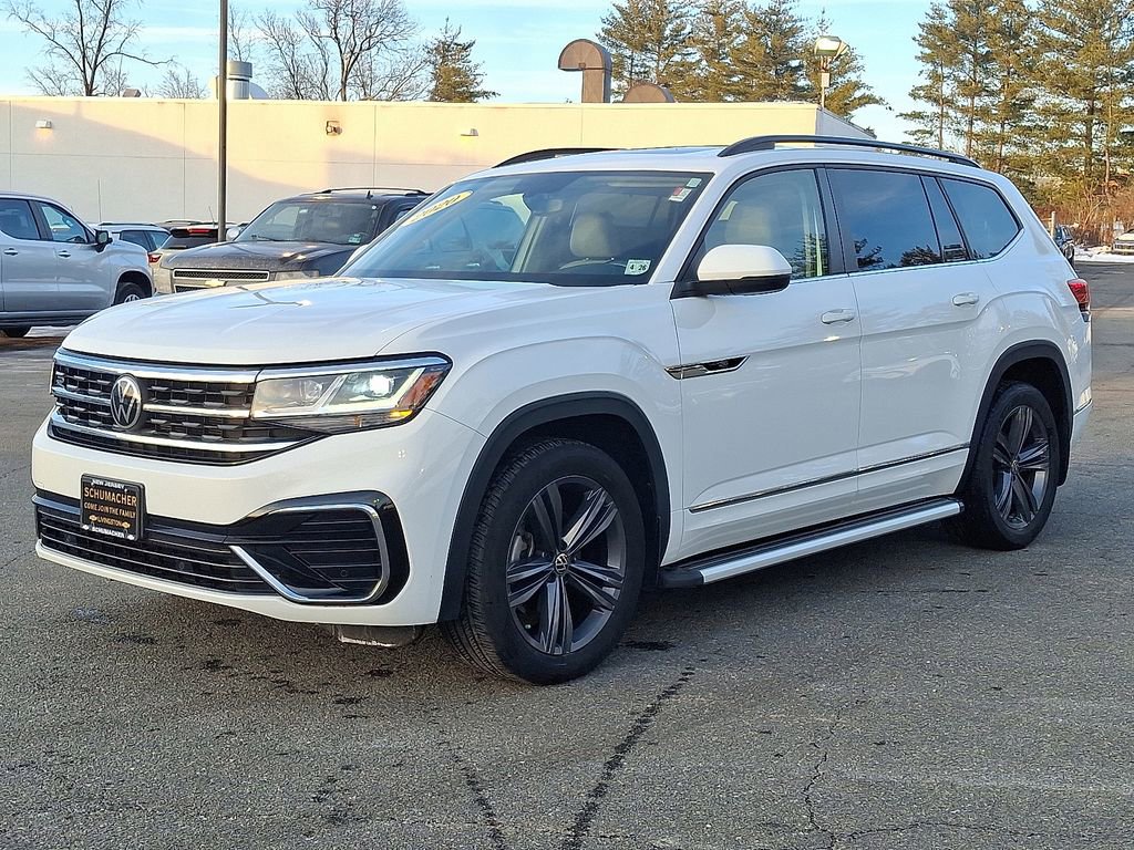 Used 2021 Volkswagen Atlas SE w/ Panoramic Sunroof Package image 3