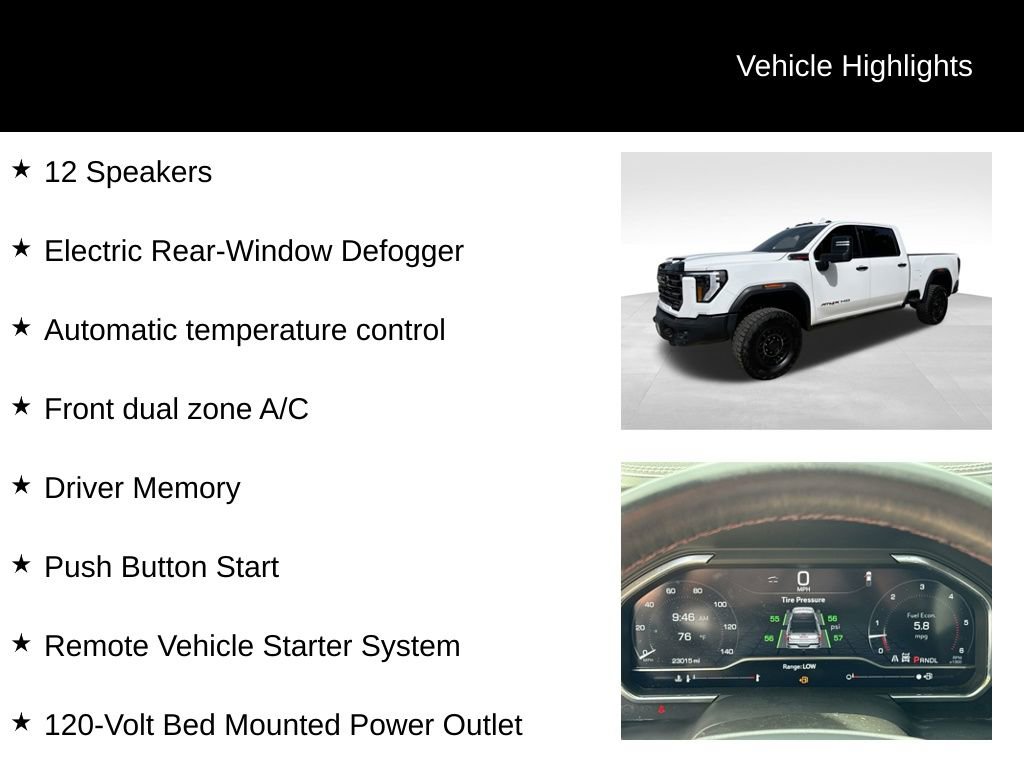 Certified 2025 GMC Sierra 2500 AT4X w/ AT4X AEV Edition AWD/4WD image 17