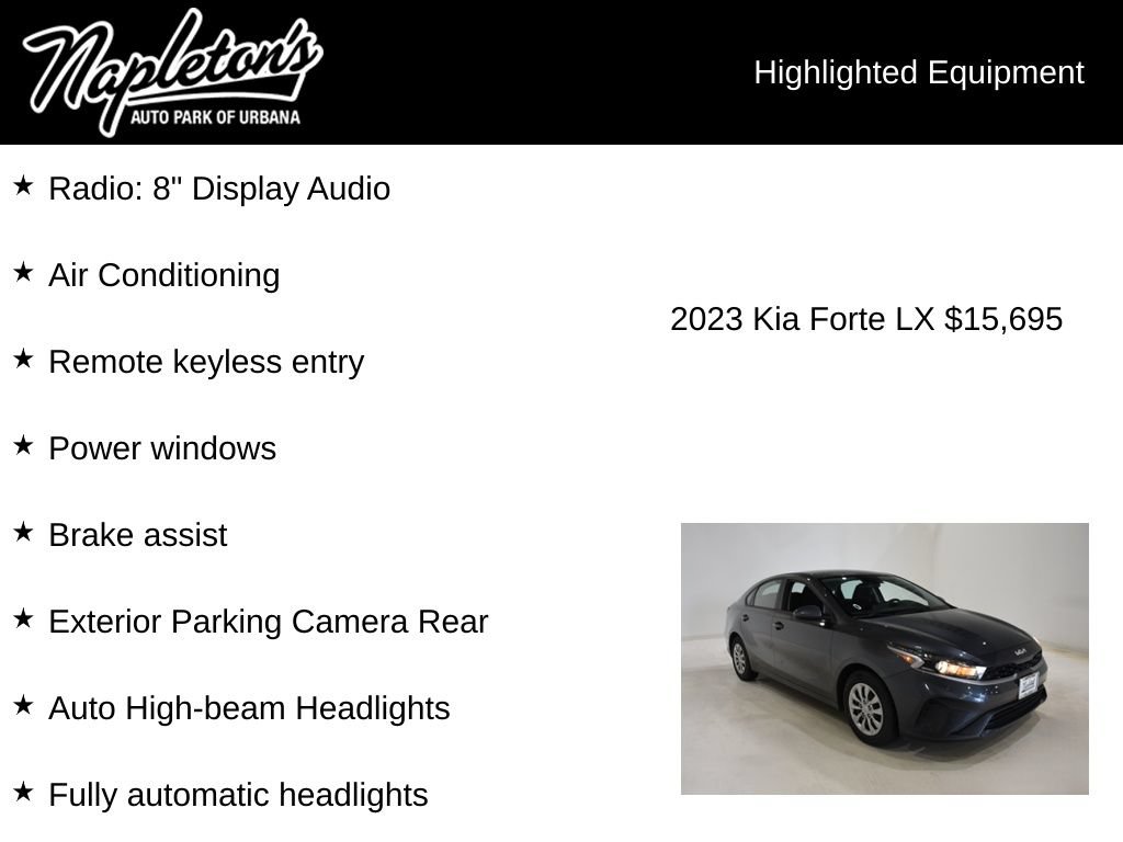 Used 2023 Kia Forte LX FWD image 15