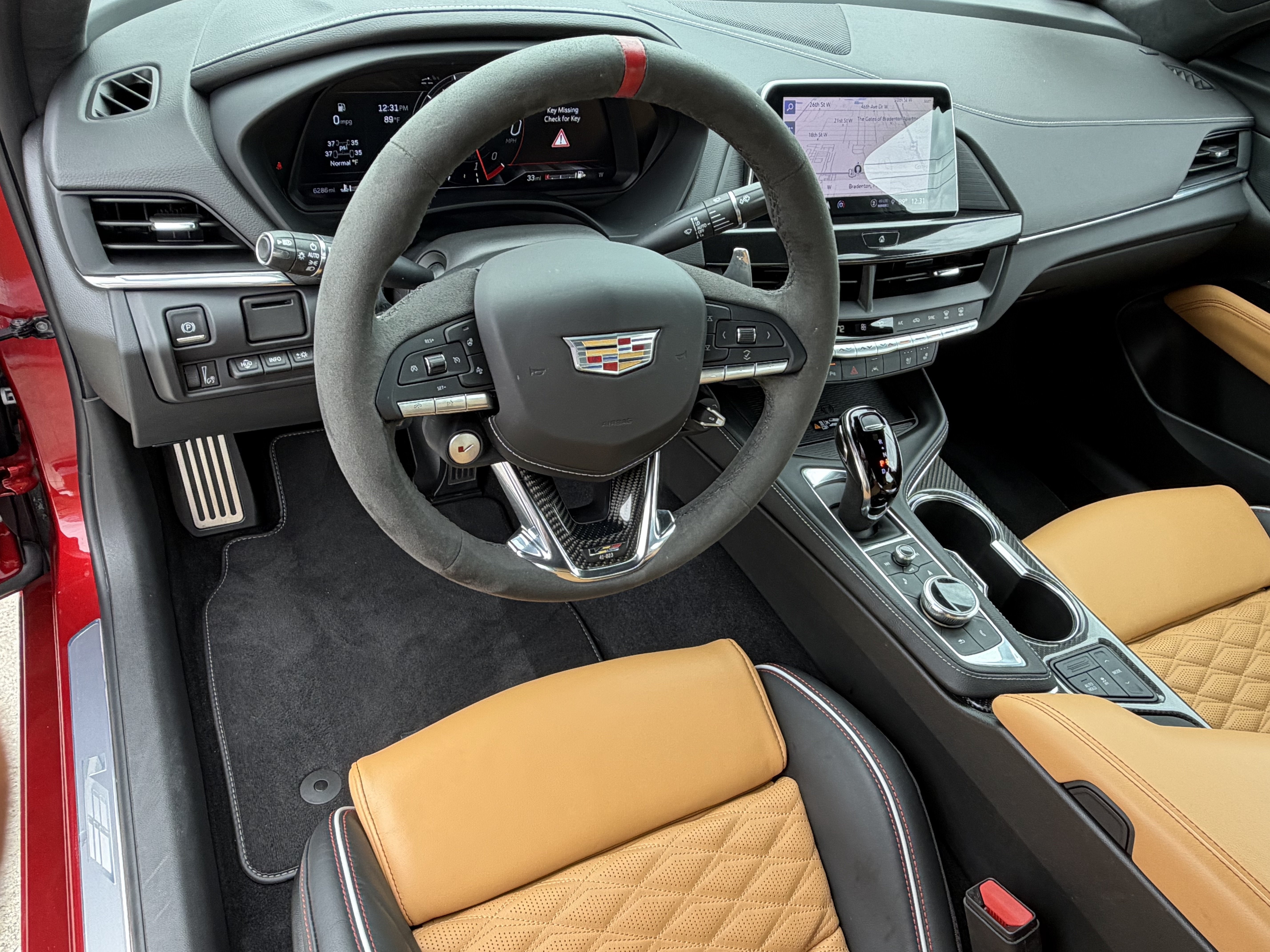 Certified 2026 Cadillac CT4 V Blackwing w/ Driver Assist Package RWD image 13