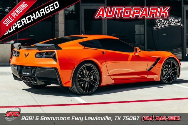 Used 2019 Chevrolet Corvette Stingray Coupe w/ Carbon Flash Badge Package