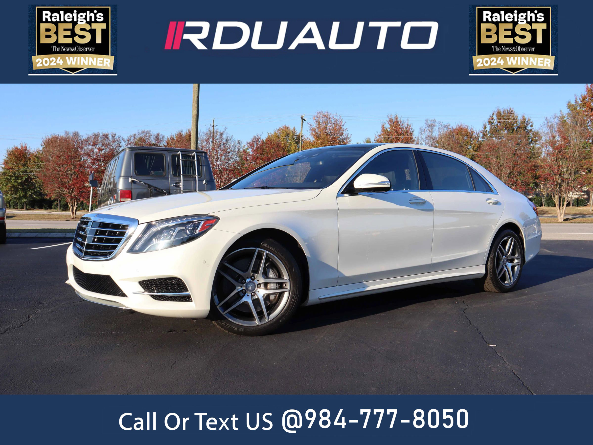 Used 2015 Mercedes-Benz S 550 4MATIC Sedan