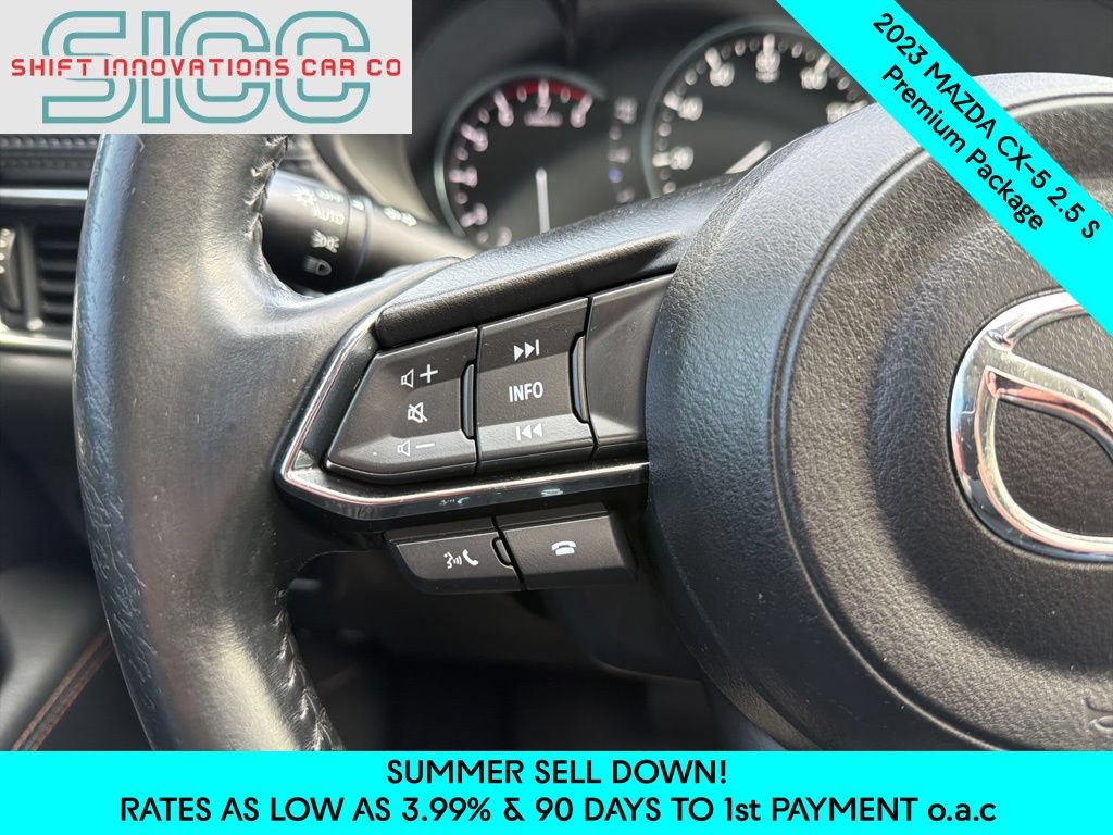 Used 2023 MAZDA CX-5 AWD 2.5 S w/ Premium Package image 12