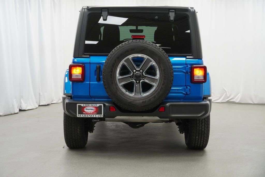 Certified 2022 Jeep Wrangler Unlimited Sahara w/ Cold Weather Group image 12