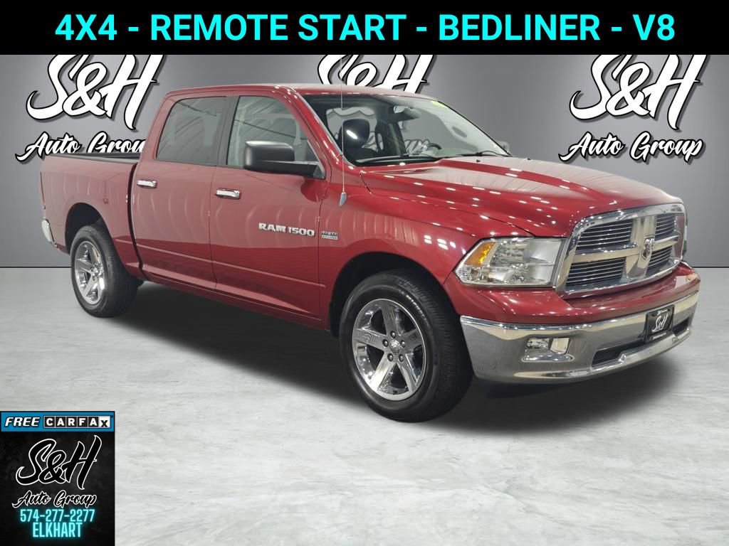 Used 2012 RAM 1500 Big Horn w/ Remote Start & Security Group AWD/4WD image 1