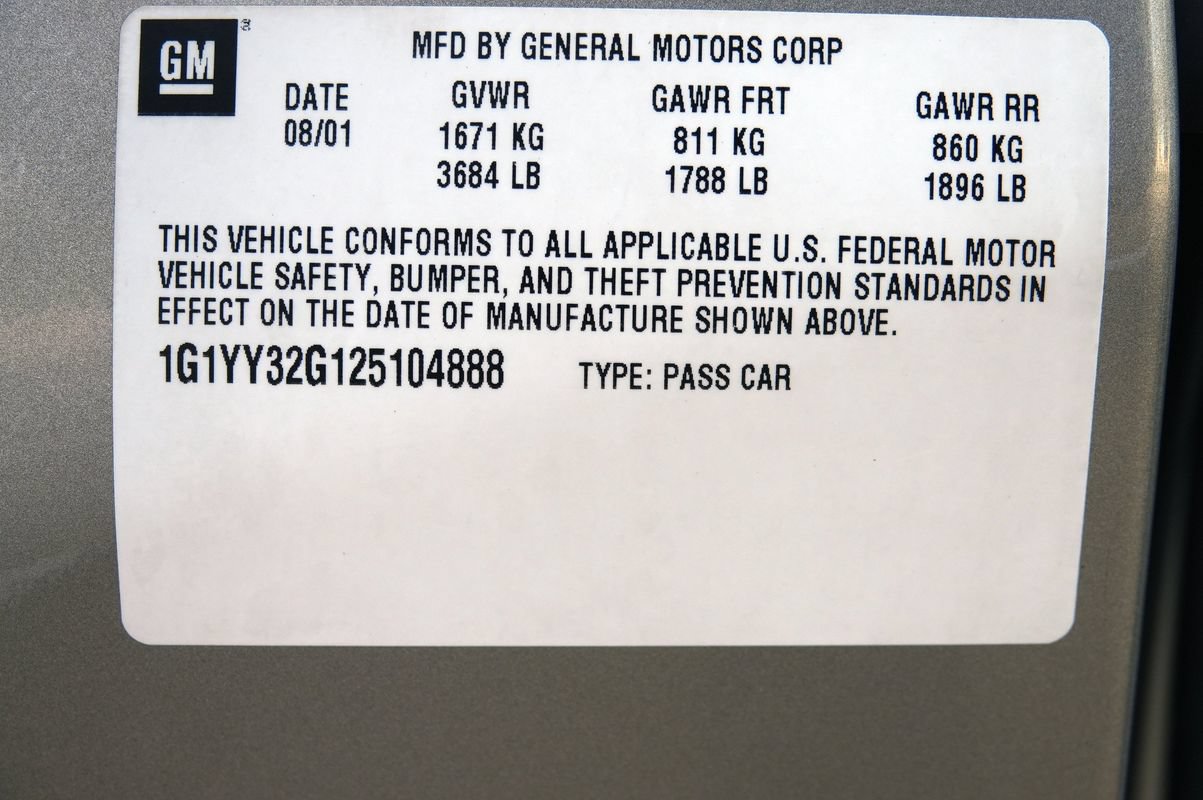 Used 2002 Chevrolet Corvette Convertible w/ Preferred Equipment Group2 RWD image 39