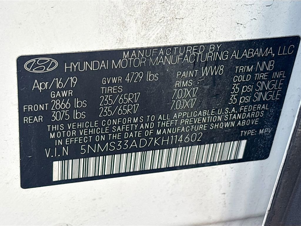 Used 2019 Hyundai Santa Fe SEL image 31