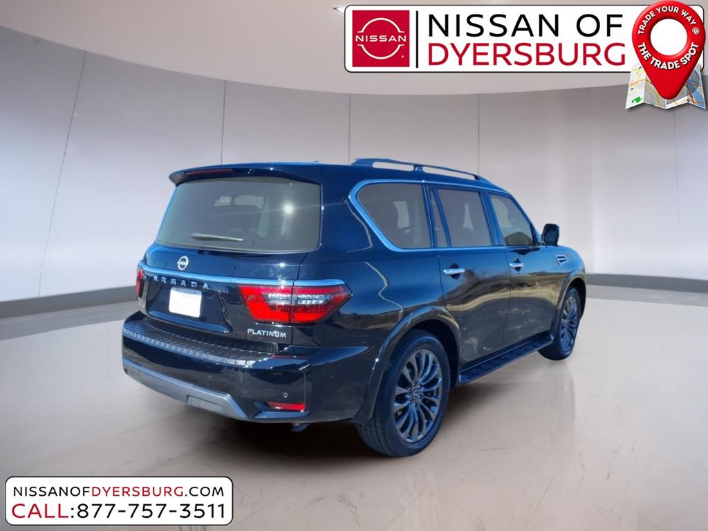 Used 2023 Nissan Armada Platinum w/ Captain's Chairs Package image 3