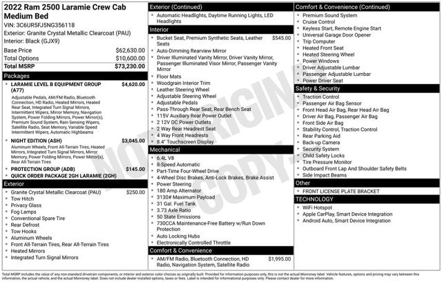 Used 2022 RAM 2500 Laramie image 2