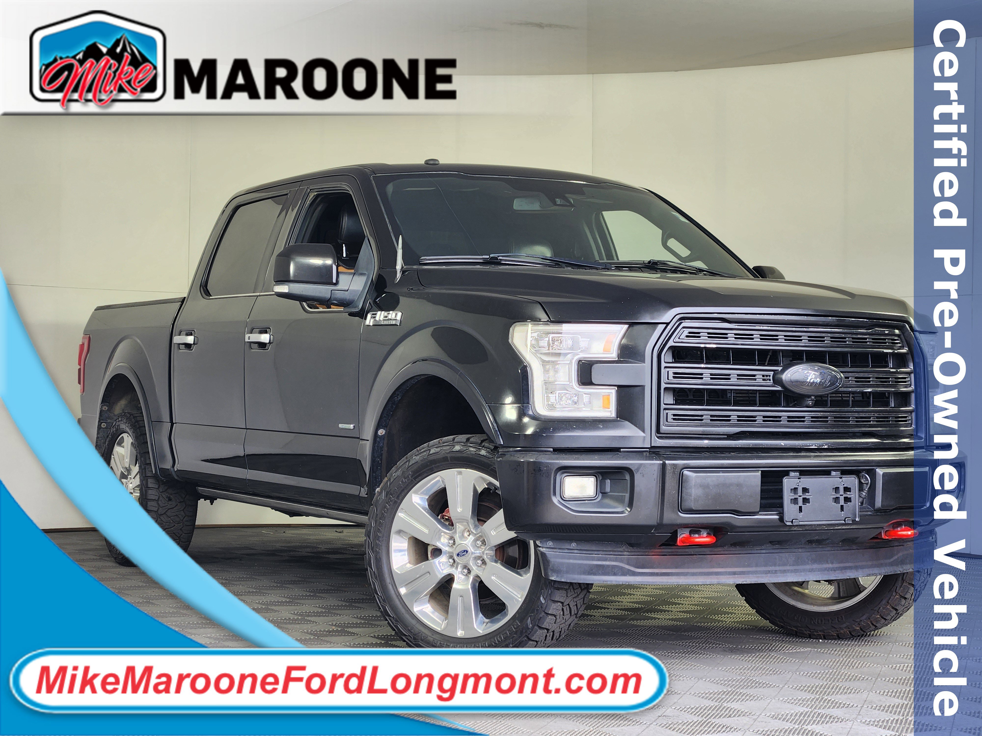 Certified 2017 Ford F150 Limited