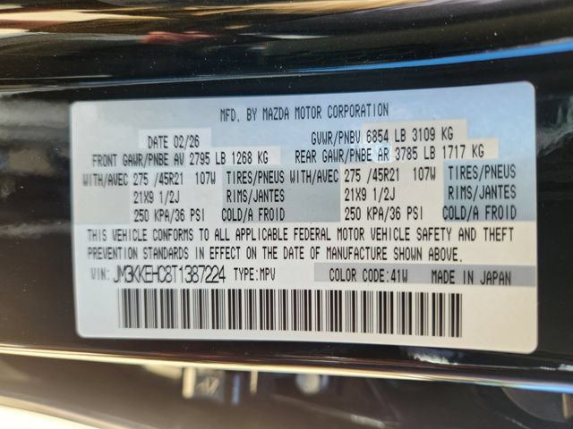 New 2026 MAZDA CX-90 3.3 Turbo S w/ Premium Plus AWD/4WD image 22