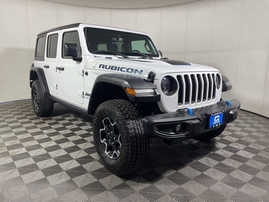 Used 2023 Jeep Wrangler Unlimited Rubicon 4xe w/ Cold Weather Group AWD/4WD image 2