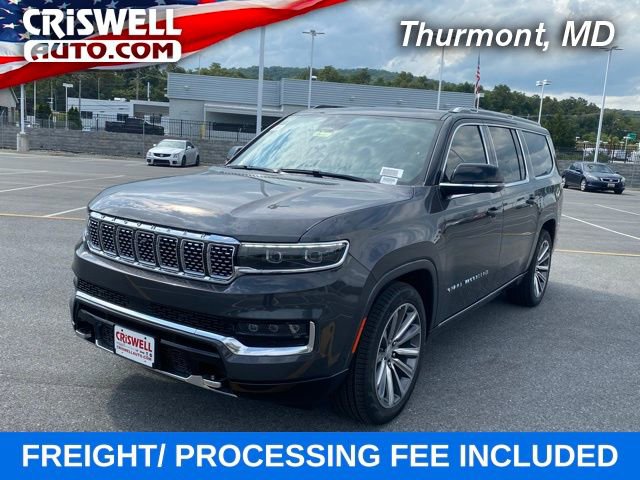 New 2024 Jeep Grand Wagoneer L 4WD w/ Rear Seat Video Group 1
