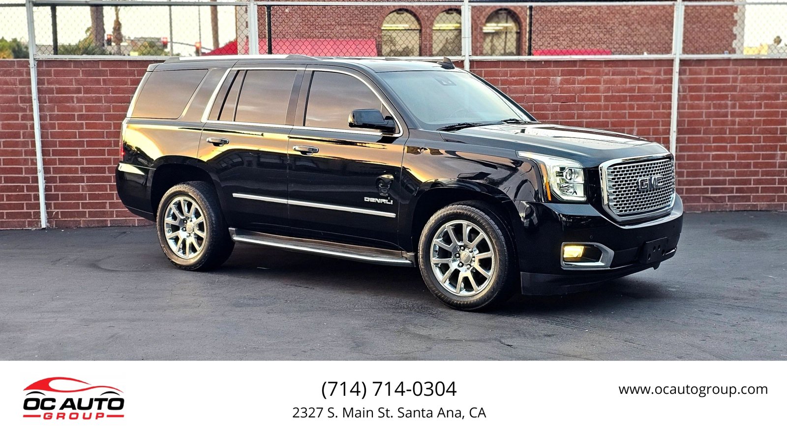Used 2015 GMC Yukon Denali w/ Open Road Package RWD image 3