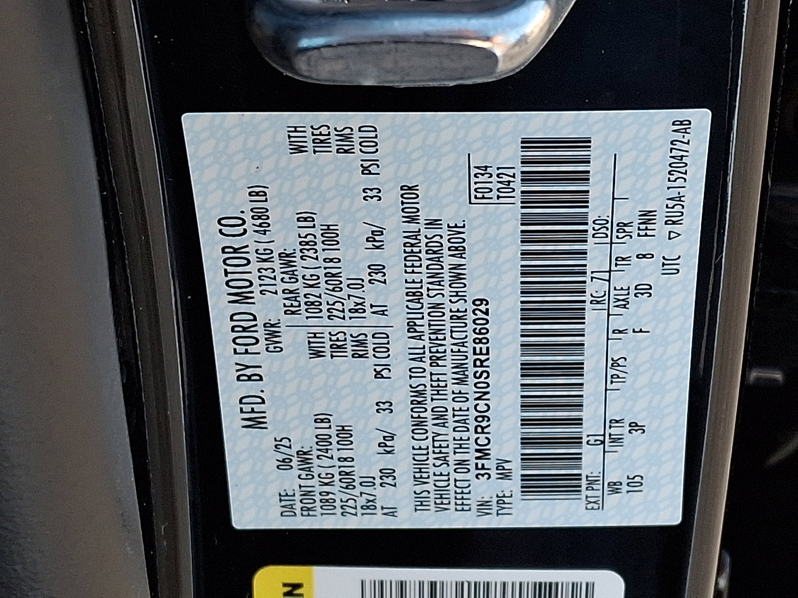 Used 2025 Ford Bronco Sport Outer Banks w/ Outer Banks Tech Package+ image 29