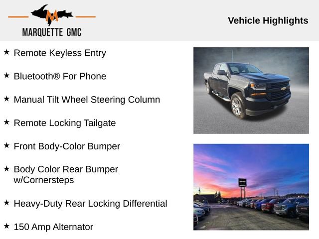 Used 2018 Chevrolet Silverado 1500 Custom w/ Custom Value Package image 7