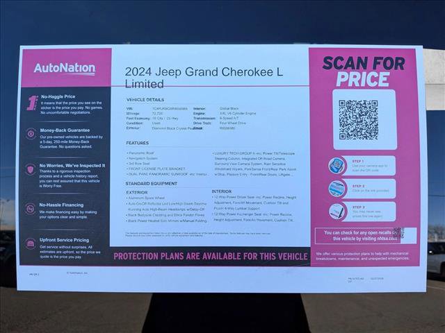 Used 2024 Jeep Grand Cherokee L Limited w/ Luxury Tech Group II image 26