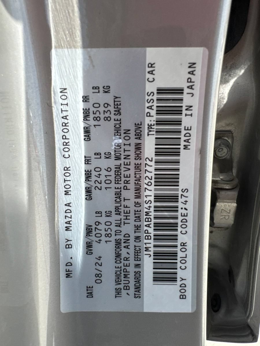 Certified 2025 MAZDA MAZDA3 s FWD image 23