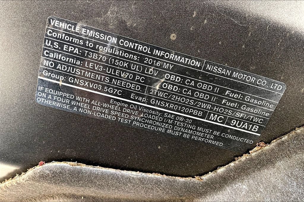 Used 2016 Nissan Murano Platinum FWD image 28