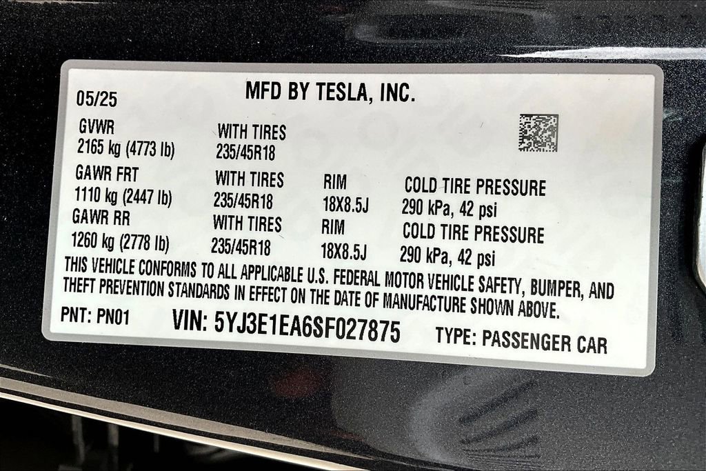 Used 2025 Tesla Model 3 Long Range image 39