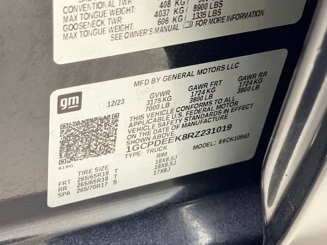 Certified 2024 Chevrolet Silverado 1500 RST AWD/4WD image 25