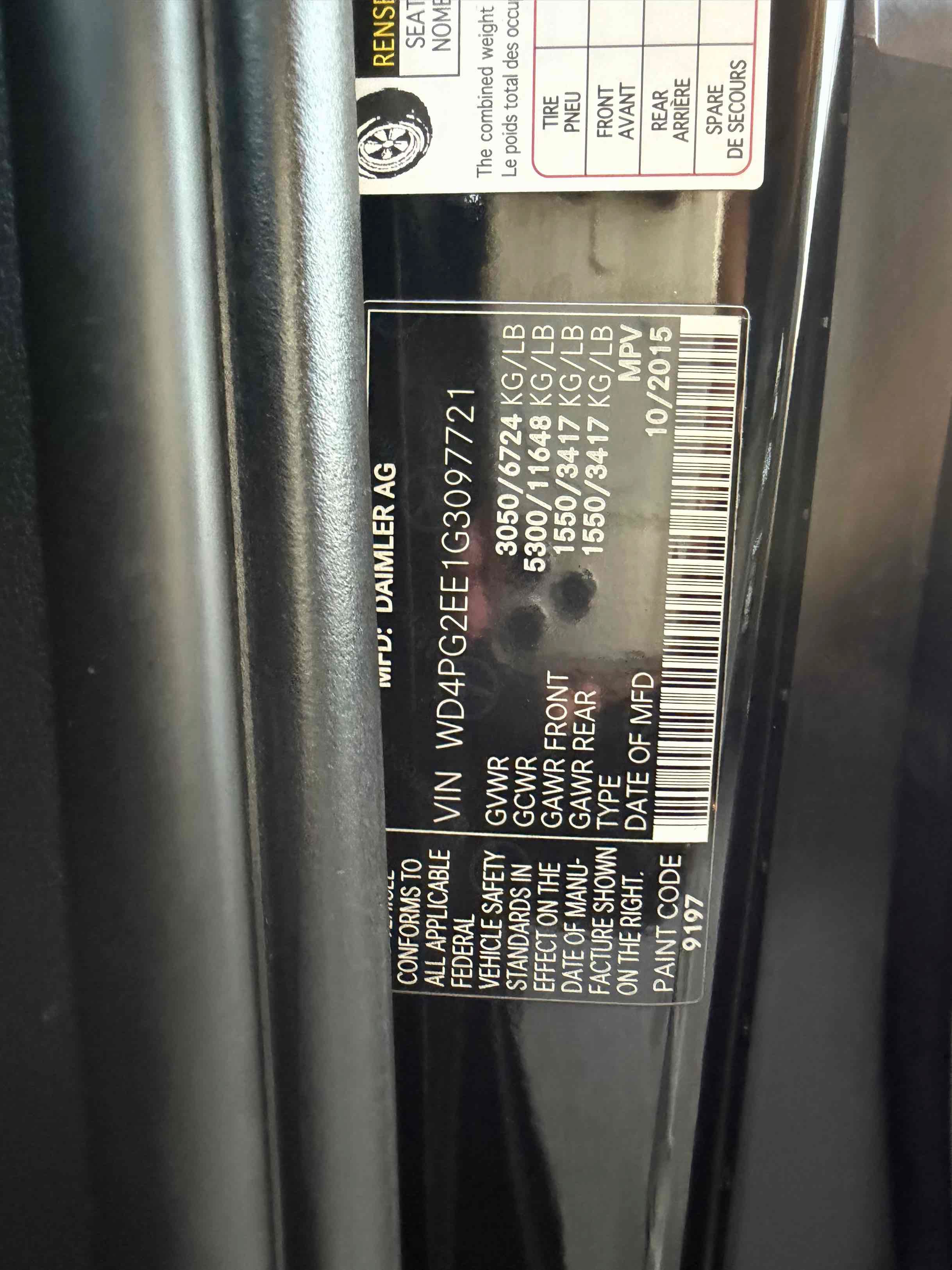 Used 2016 Mercedes-Benz Metris Passenger image 20