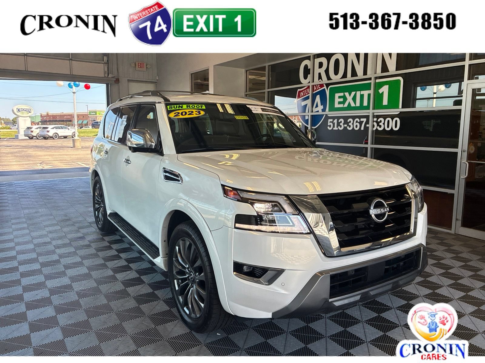 Used 2023 Nissan Armada Platinum w/ Captain's Chairs Package