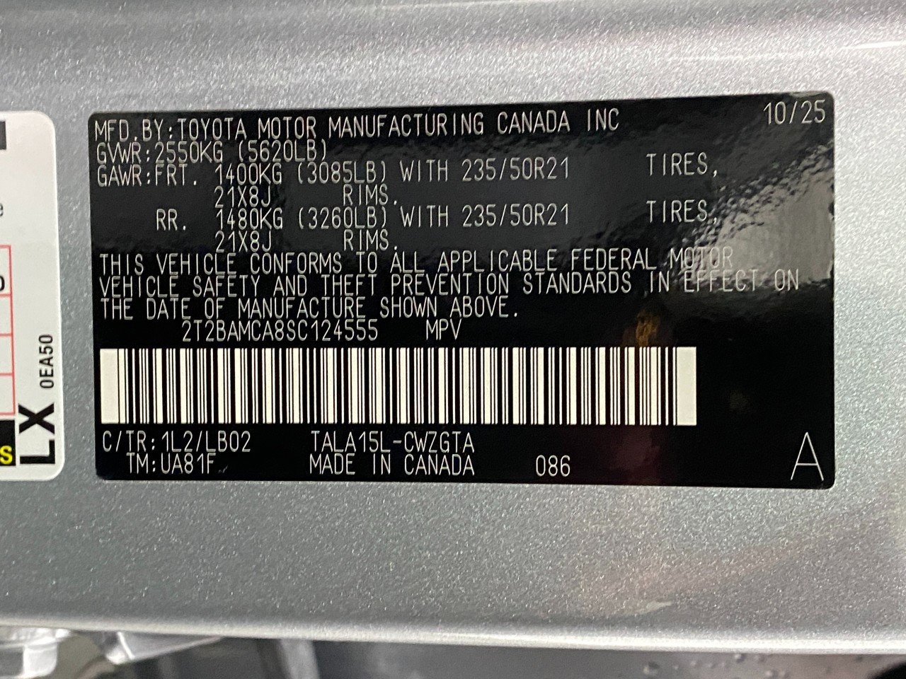 New 2025 Lexus RX 350 AWD image 34