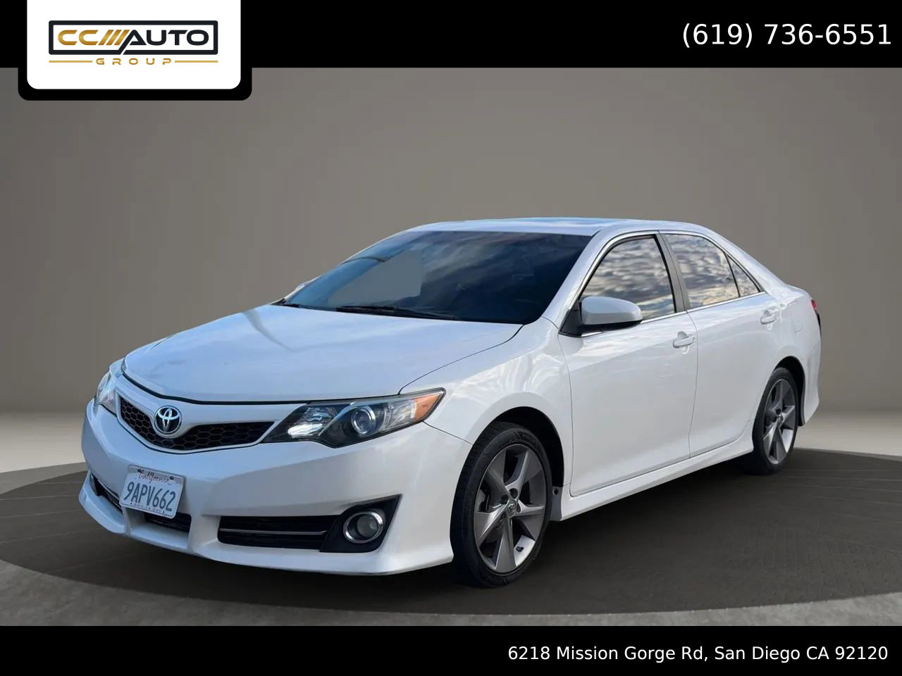Used 2012 Toyota Camry SE