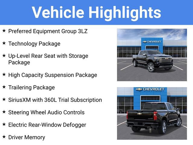 New 2026 Chevrolet Silverado 1500 High Country w/ Technology Package AWD/4WD image 4