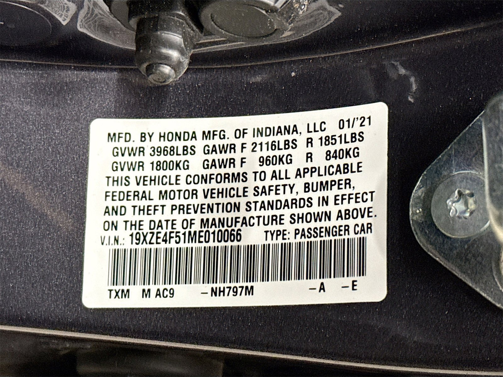 Used 2021 Honda Insight EX image 30