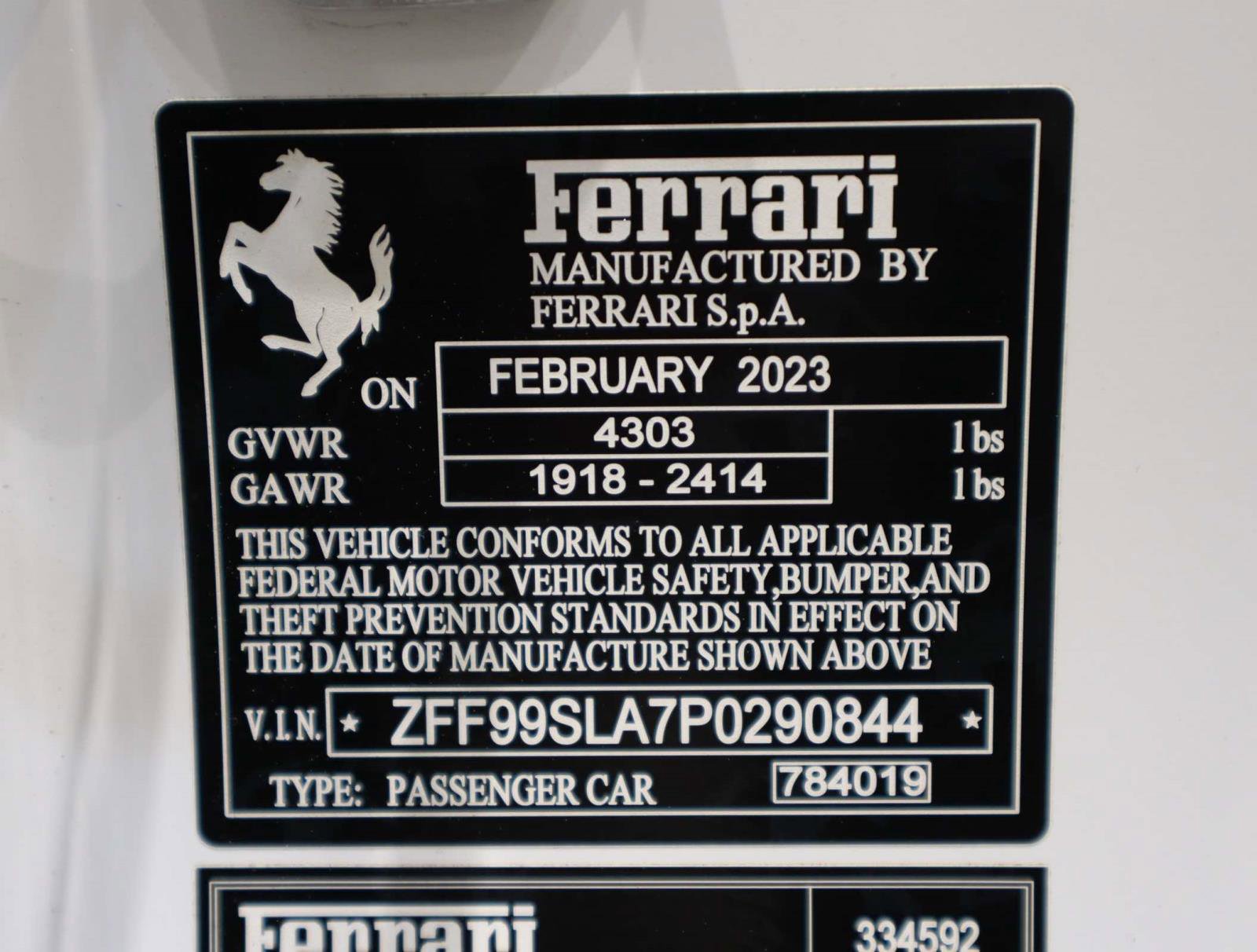 Certified 2023 Ferrari 296 GTB image 42