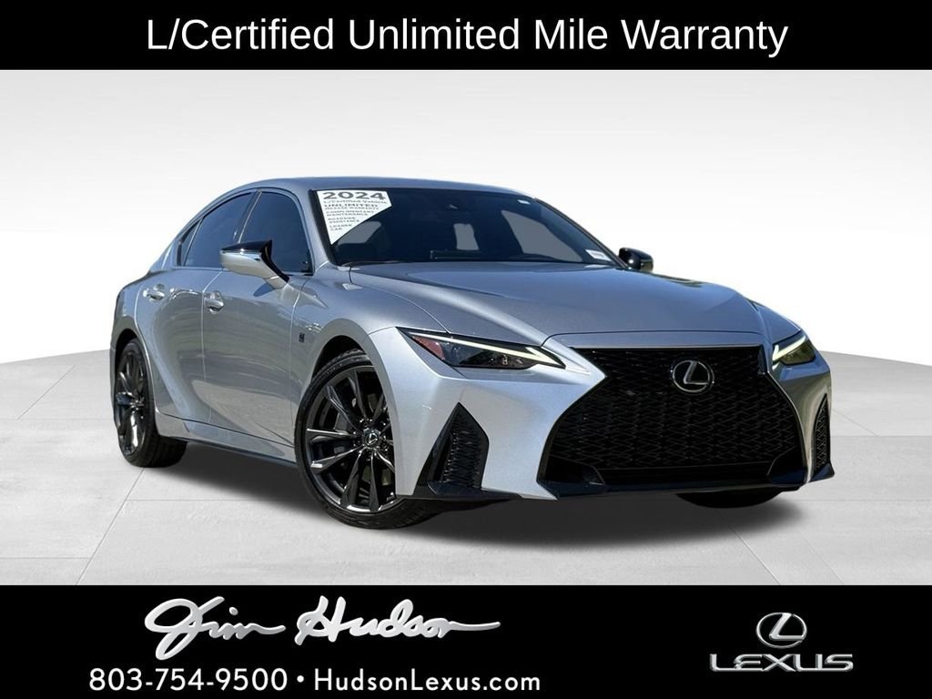 Certified 2024 Lexus IS 350 F Sport RWD image 1