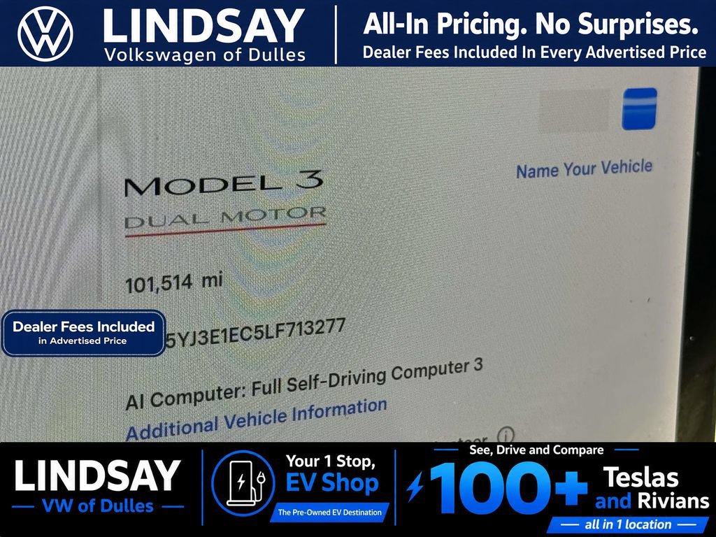 Used 2020 Tesla Model 3 Performance AWD/4WD image 54