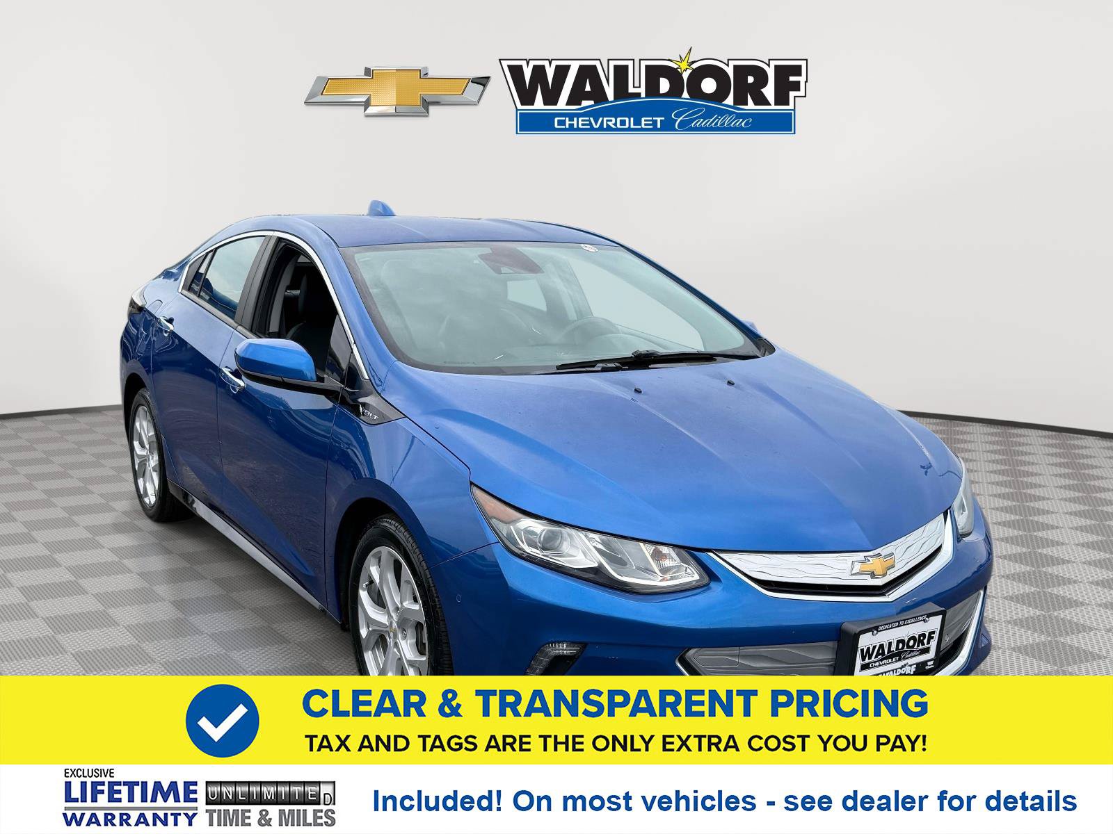 Used 2016 Chevrolet Volt Premier w/ Driver Confidence Package FWD image 1