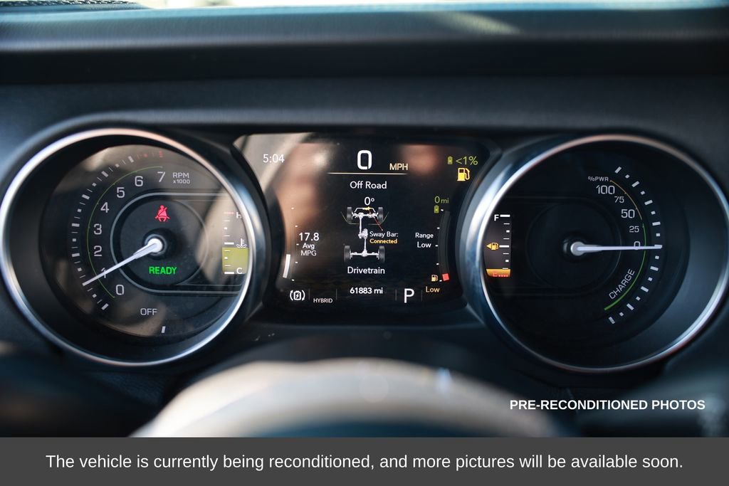 Used 2021 Jeep Wrangler Unlimited Rubicon 4xe w/ Steel Bumper Group image 16